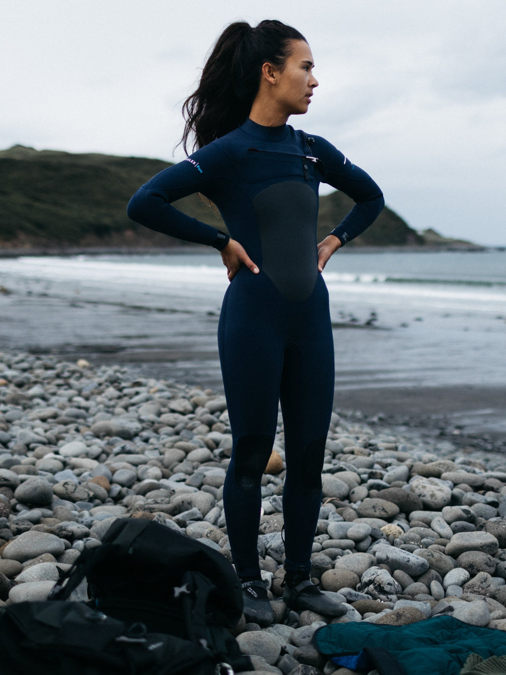 Women Nieuwland 4s Yulex Wetsuit in Ink