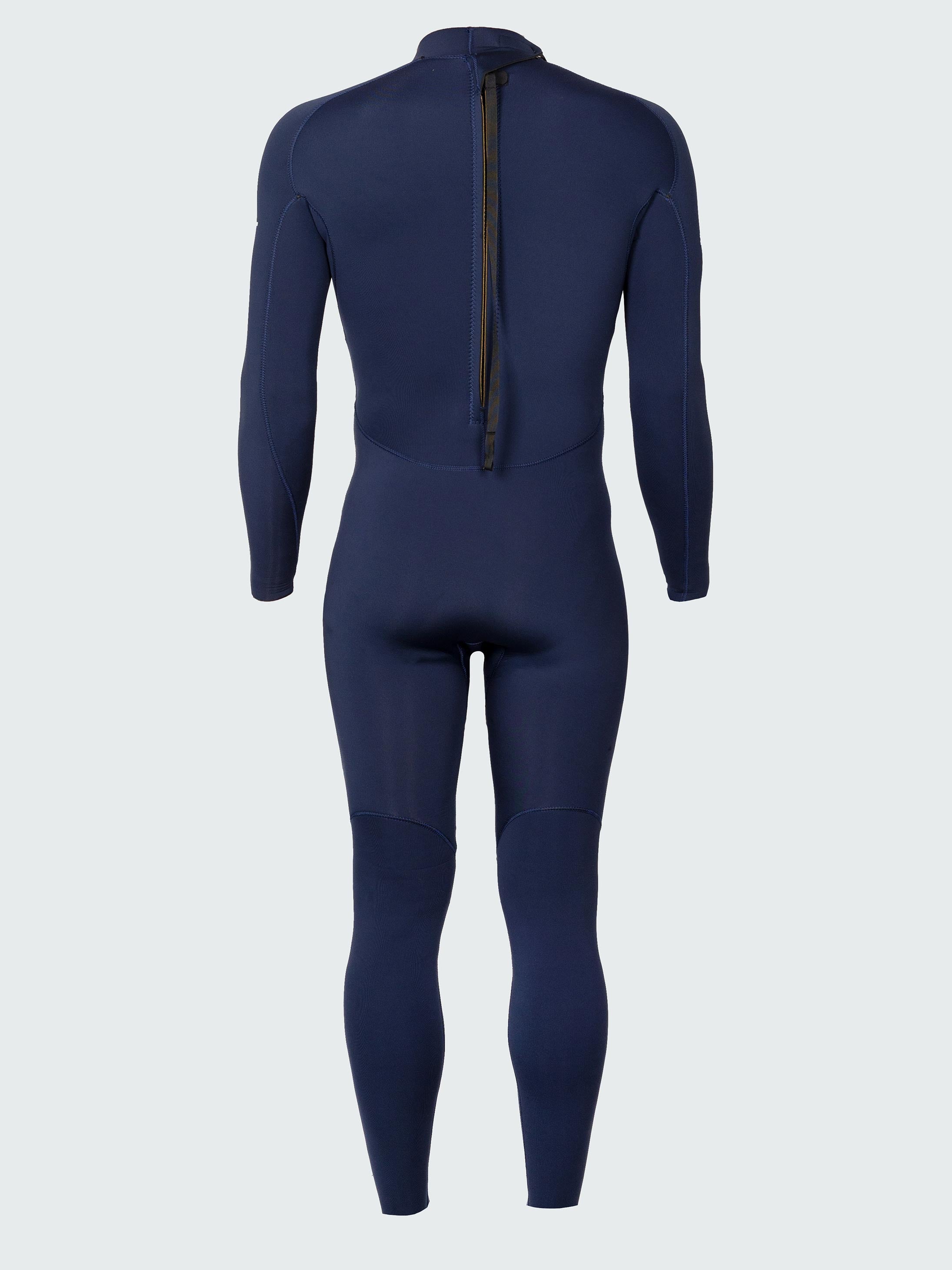 Men Nieuwland 3/2 Yulex Back Zip Wetsuit in Ink / Manuka