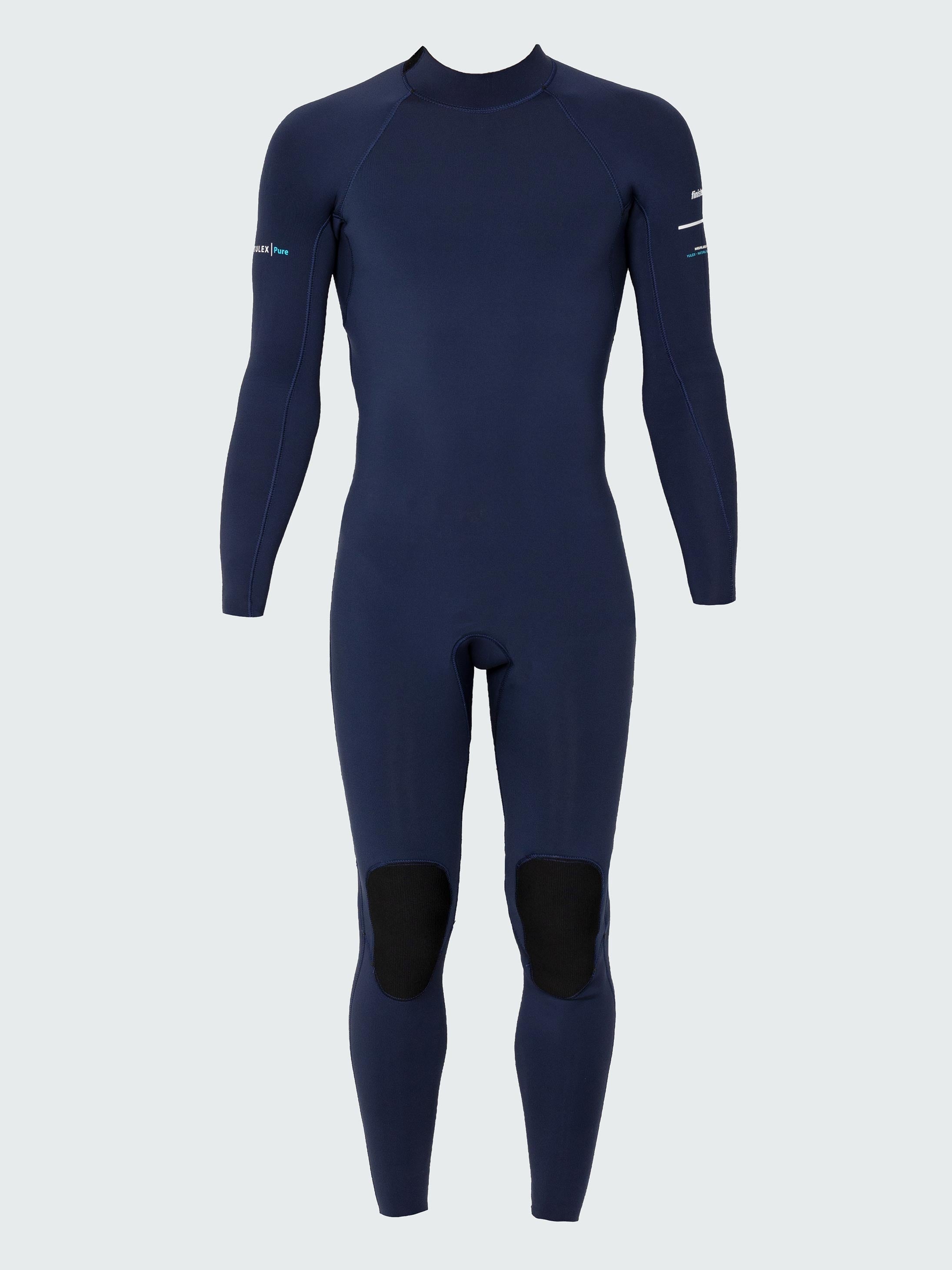 Men Nieuwland 3/2 Yulex Back Zip Wetsuit in Ink / Manuka