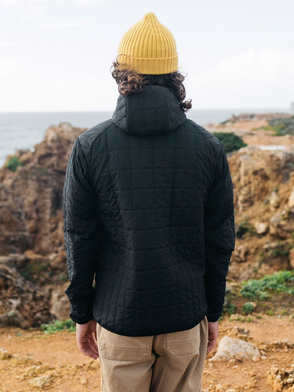 Men Firecrest Hooded Jacket in Black
