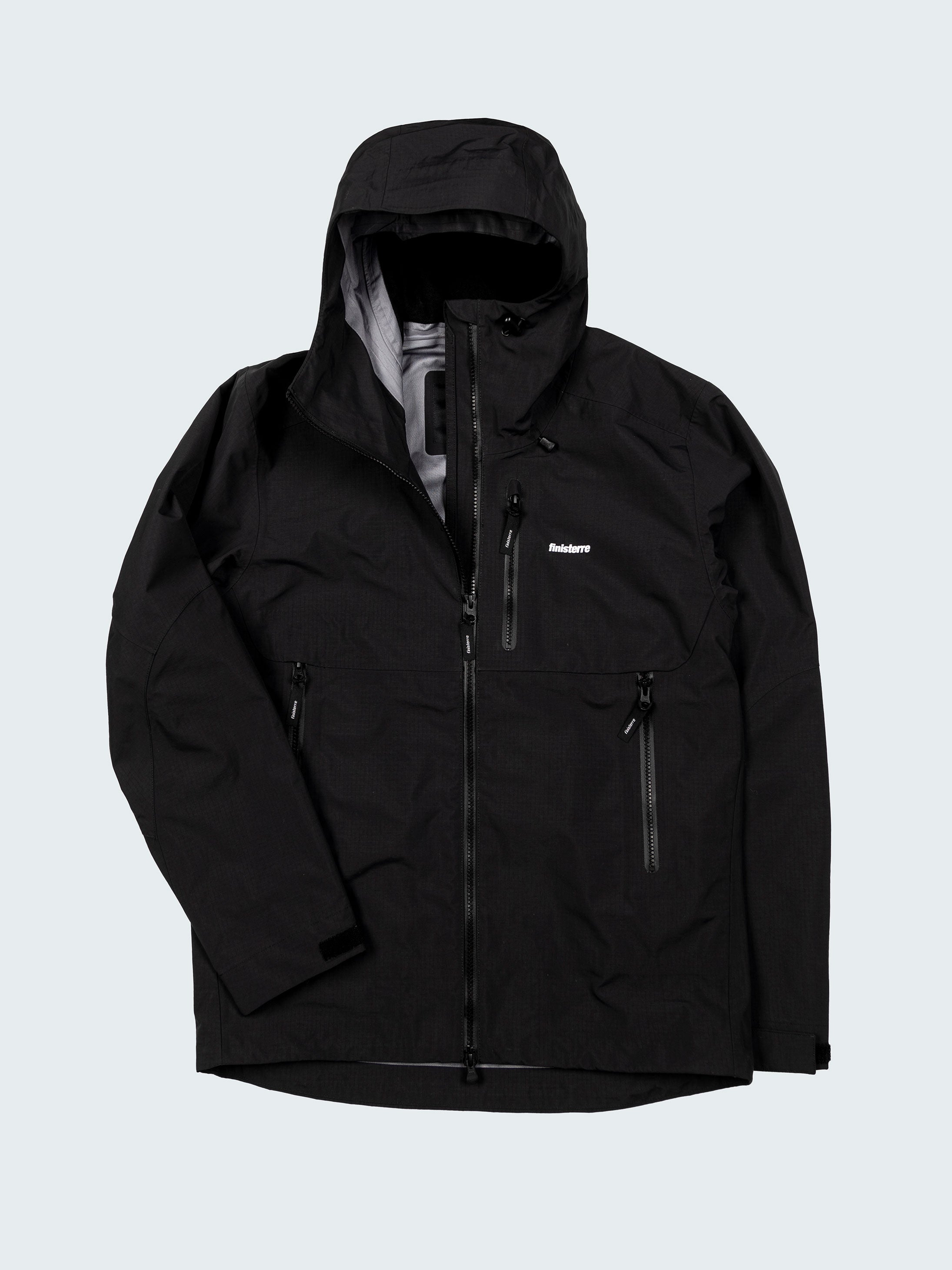 Men Stormbird Waterproof Jacket in Black