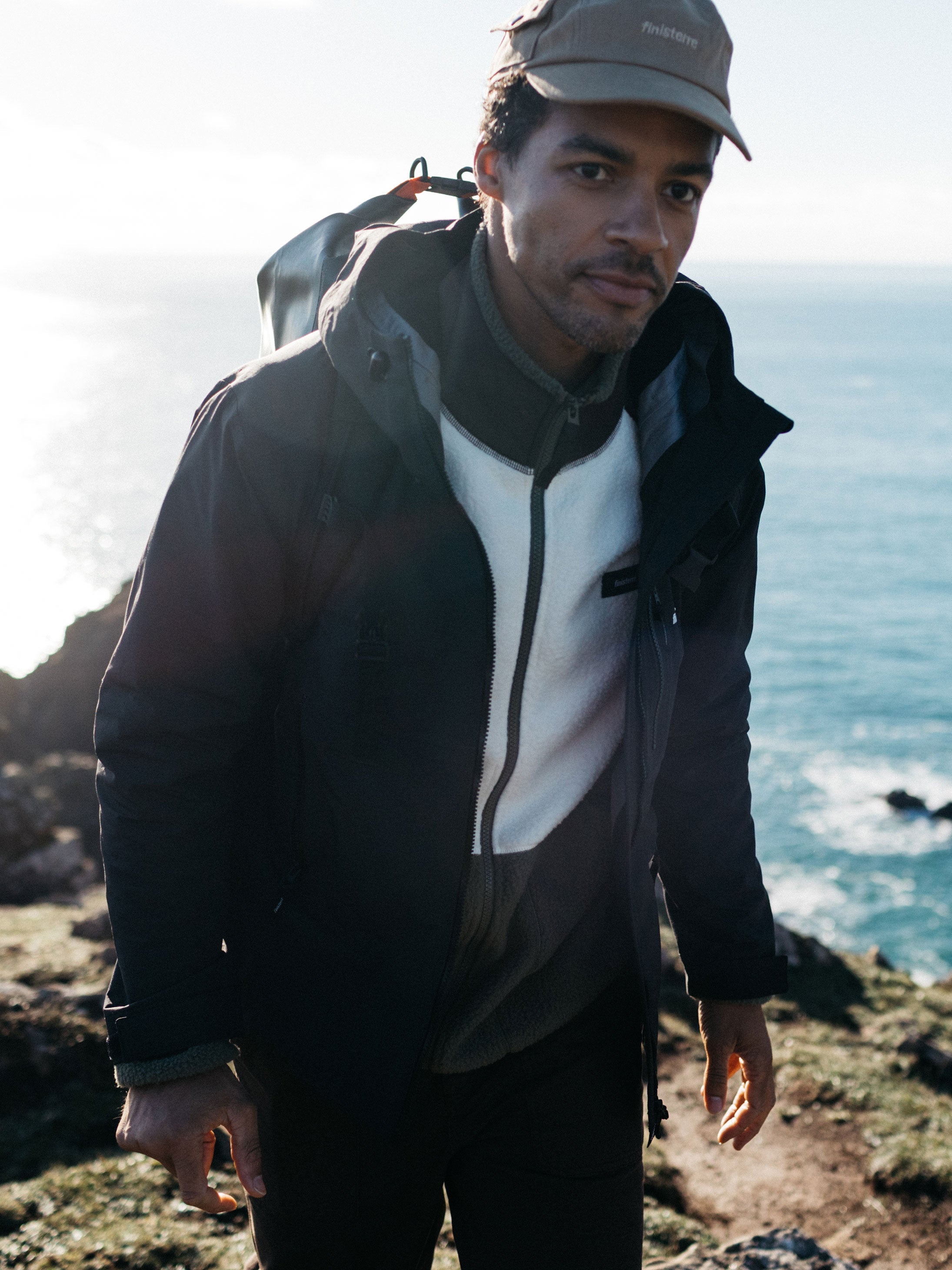 Men Stormbird Waterproof Jacket in Black