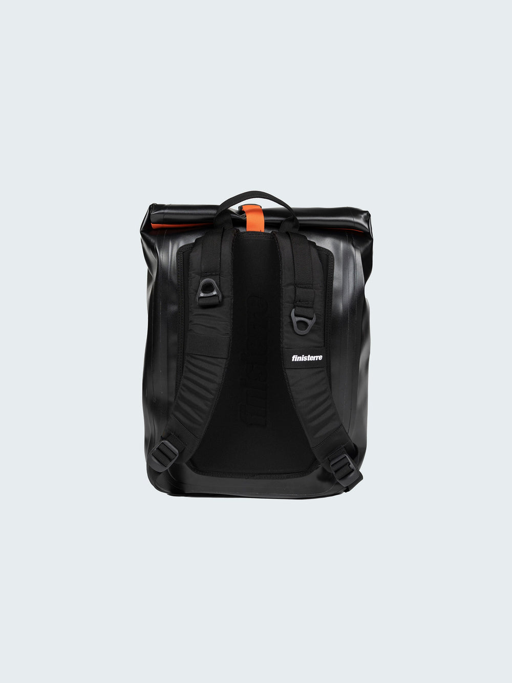 Men/Women 20L Waterproof Roll Top Backpack in Black