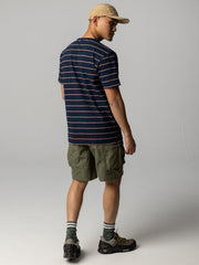 Men Recycled Shorts in Olive - Wander
