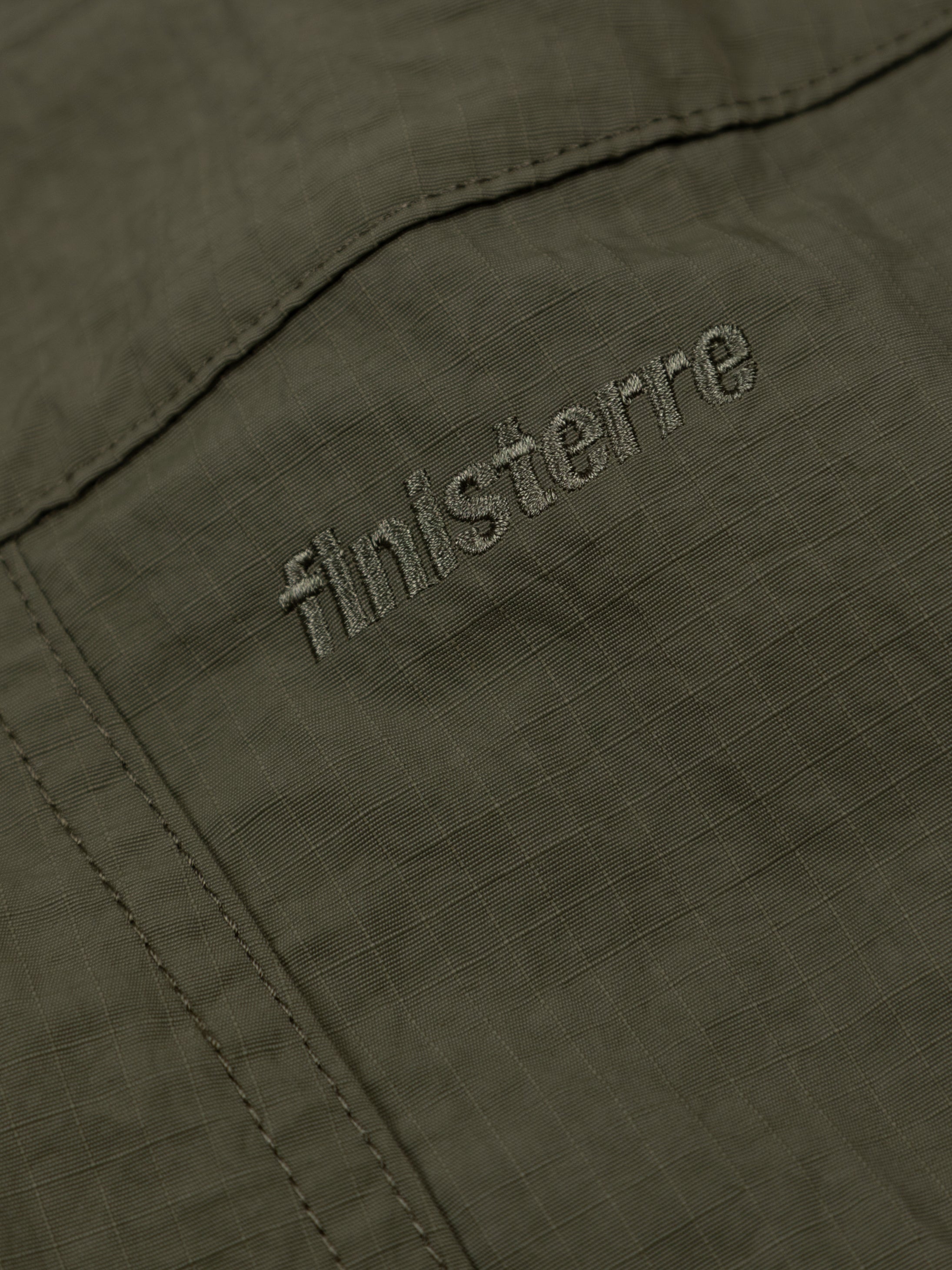 Men Recycled Shorts in Olive - Wander