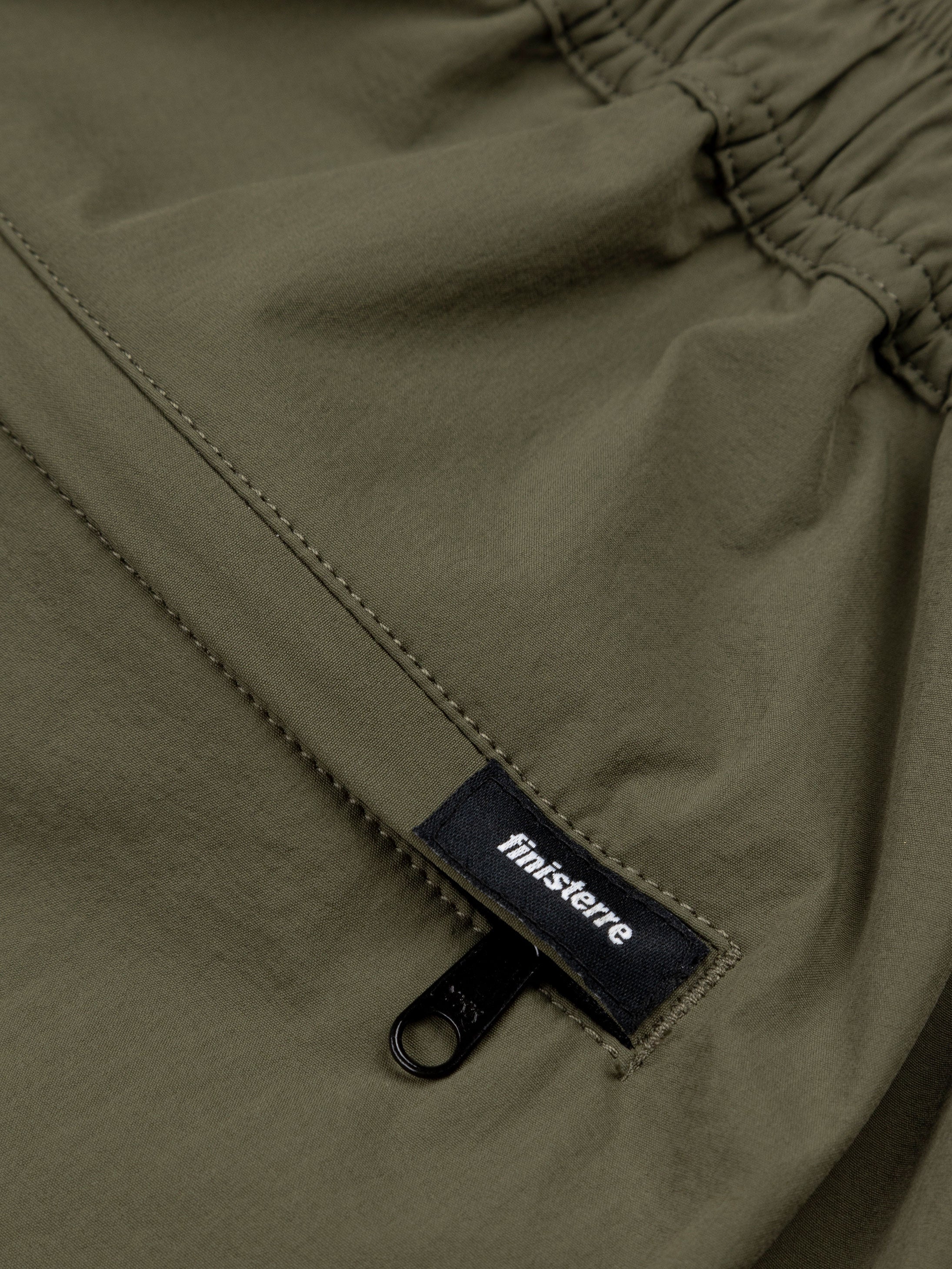 Women Recycled Hybrid Short in Olive - Walker