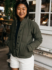 Women Lapwing Insulated Jacket in Olive