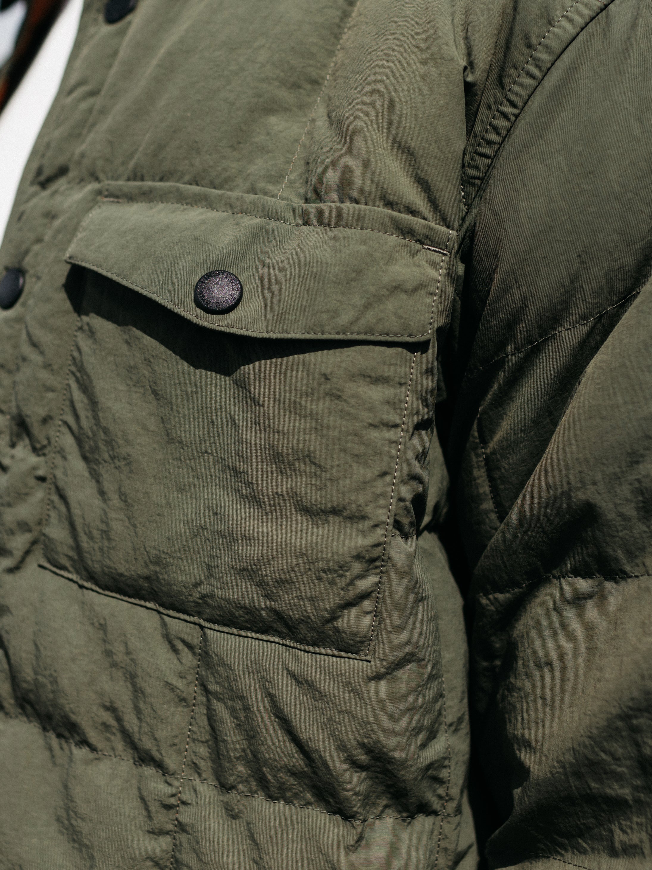 Men Lapwing Shirt in Olive