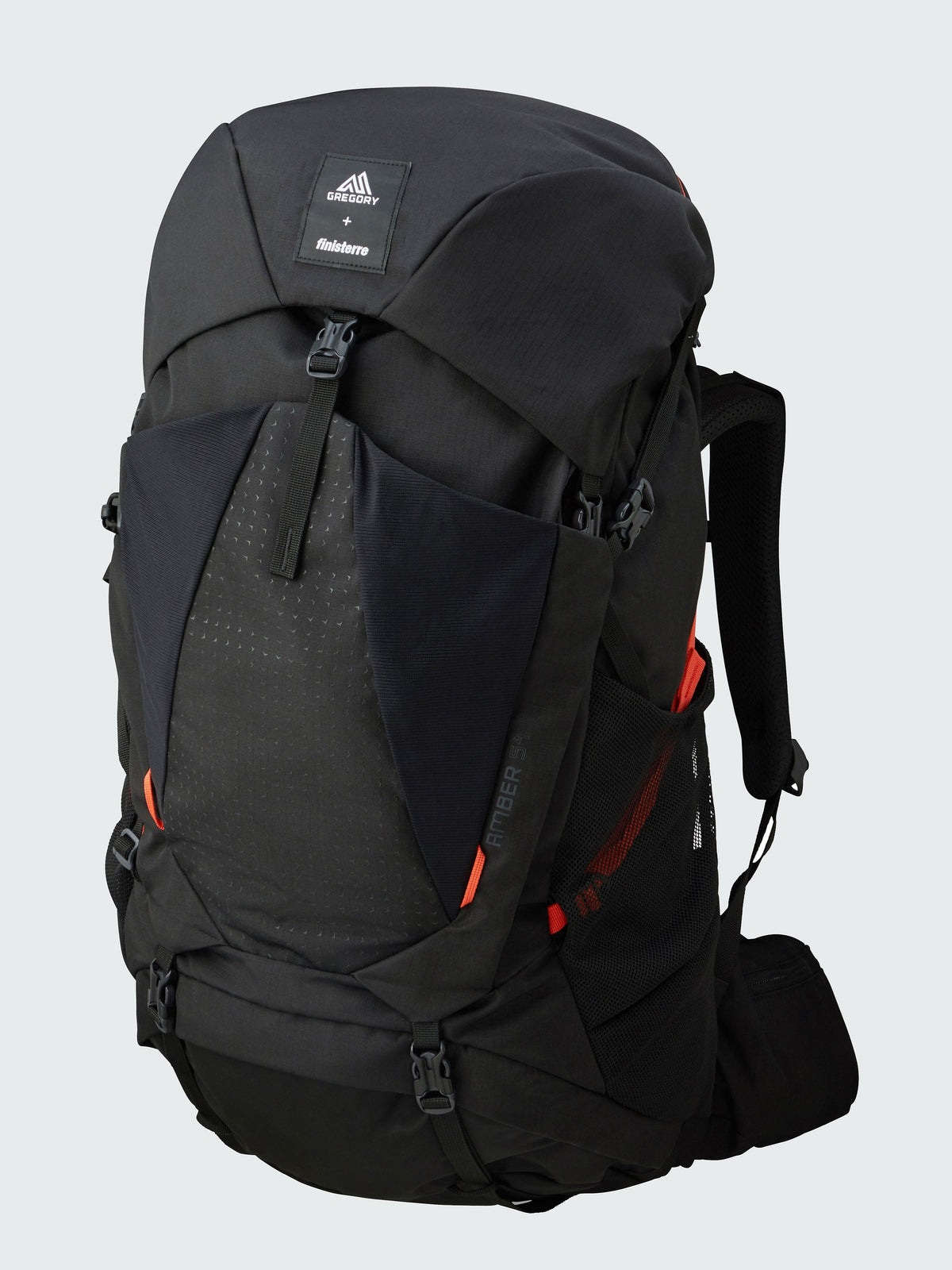 Men/Women Finisterre + Gregory  Amber 54 Rucksack - Black
