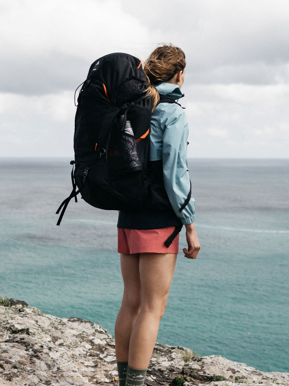 Men/Women Finisterre + Gregory  Amber 54 Rucksack - Black