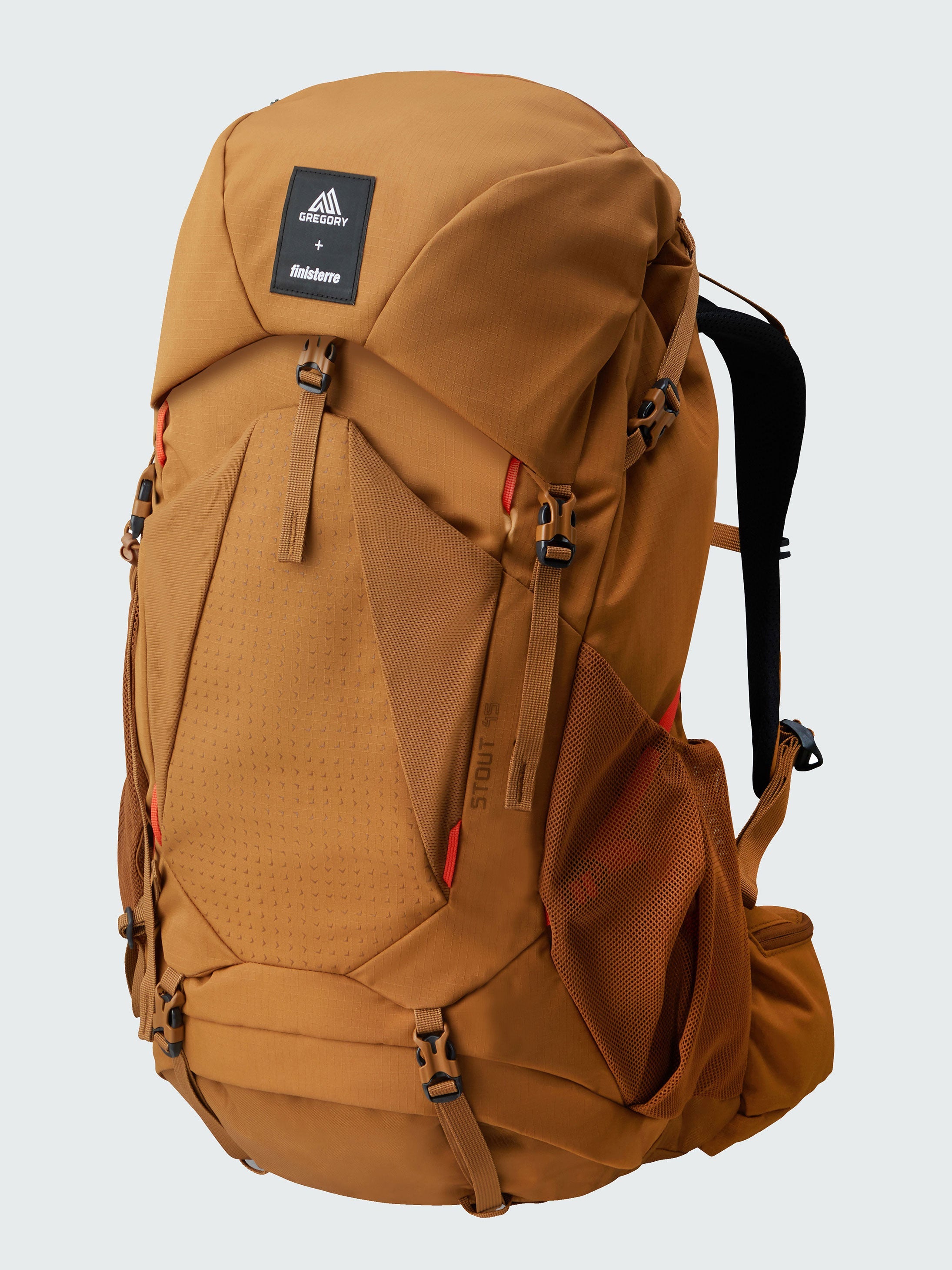 Men/Women Finisterre + Gregory  Stout 45 Rucksack - Sandstone