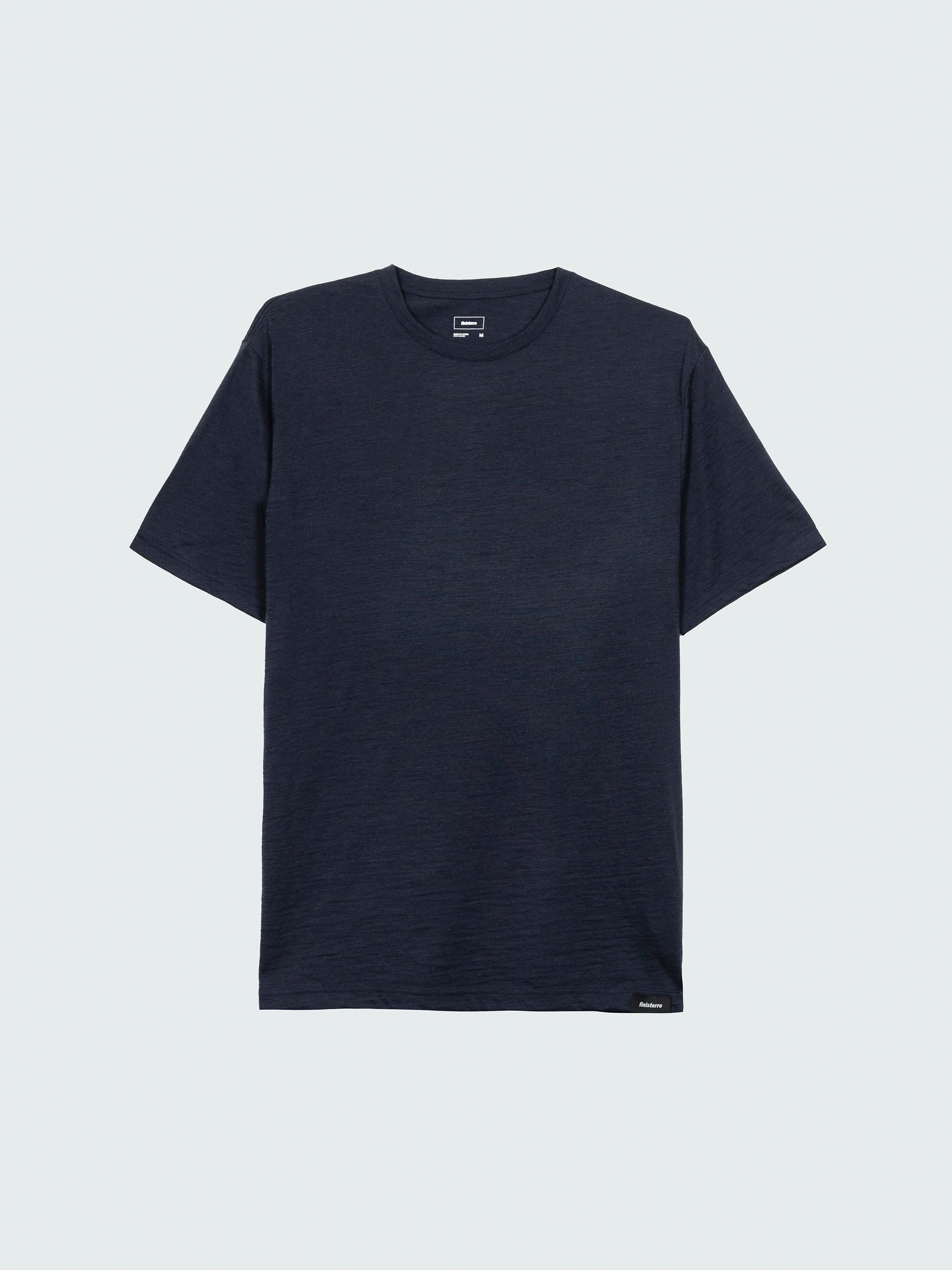 Men Merino Baselayer T-Shirt in Navy - Seeker
