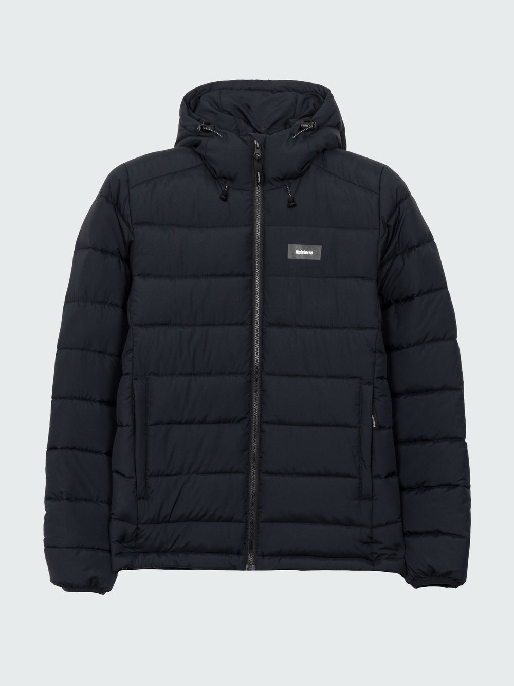 Women Recycled Insulated Jacket in Black - Nebulas