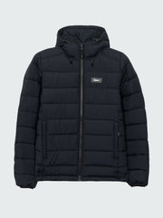 Women Recycled Insulated Jacket in Black - Nebulas