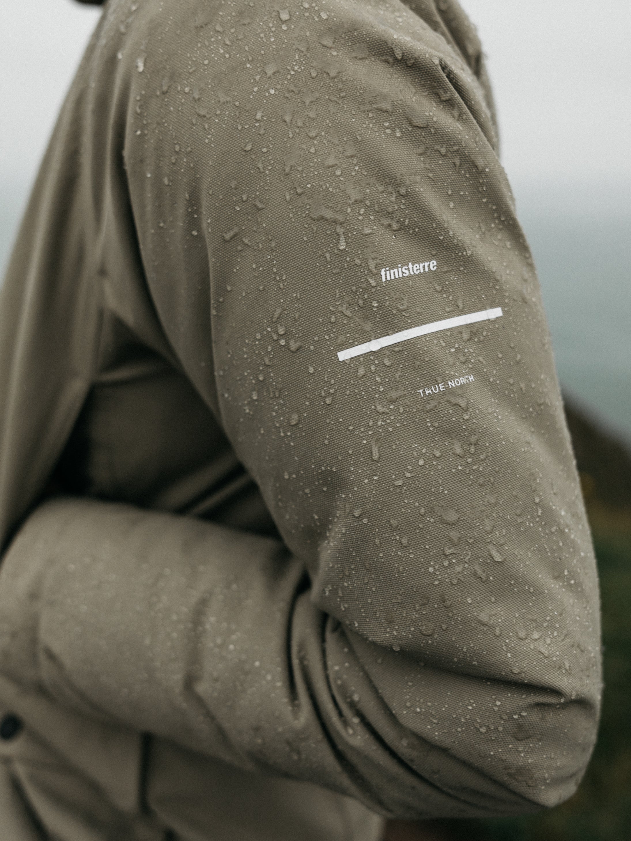 Women Parka Jacket in Willow Green - Vellus