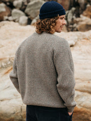 Men Mora Knit Jumper in Wild Sage