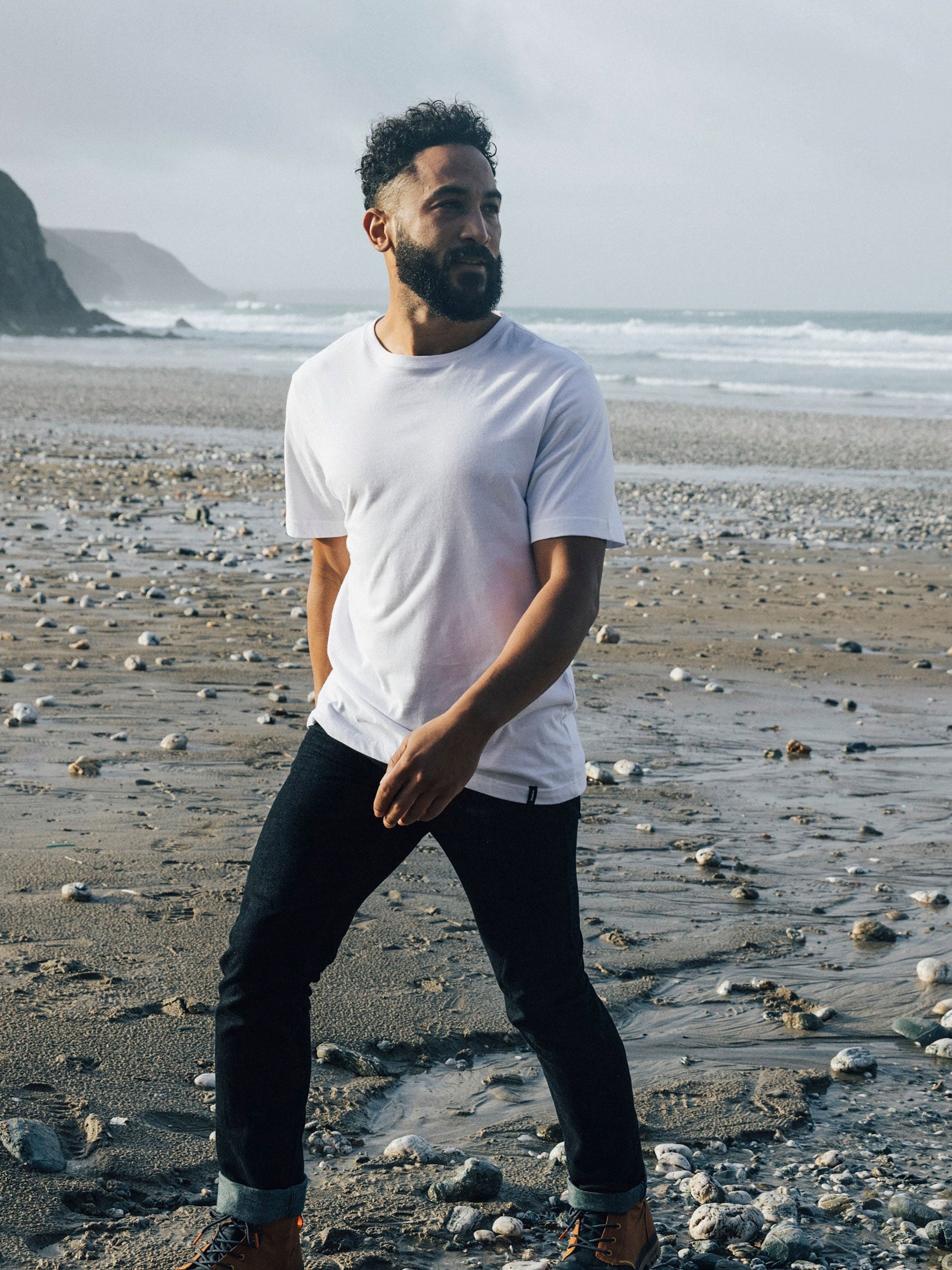 Men Harlyn T-Shirt in White