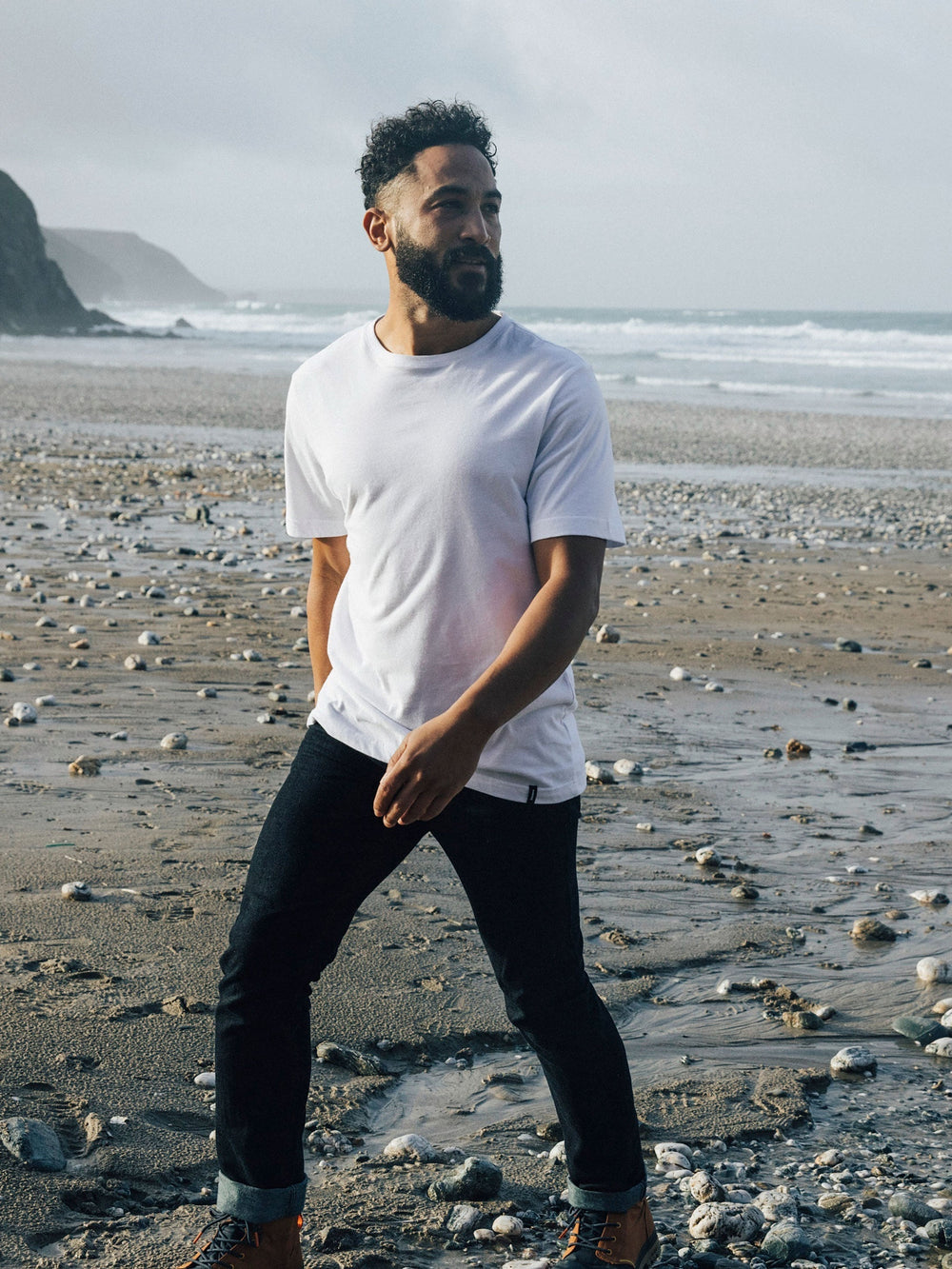 Men Harlyn T-Shirt in White